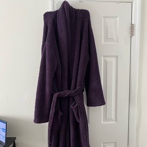 Barefoot Dreams purple robe size 2
